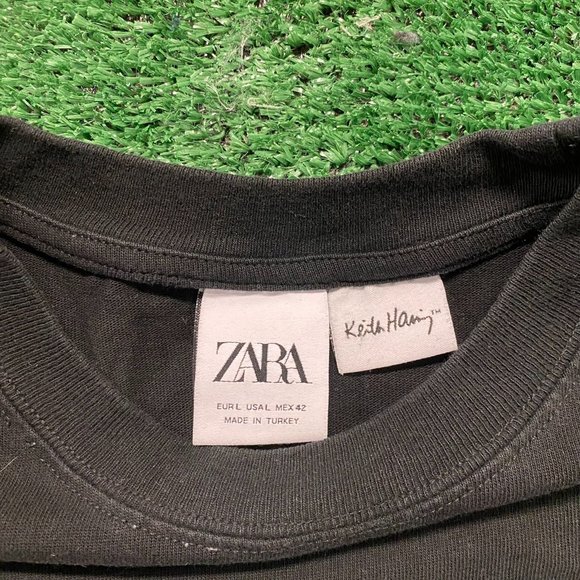 Keith Haring New York Vintage Painting Pop Art T-Shirt - Picture 3 of 5